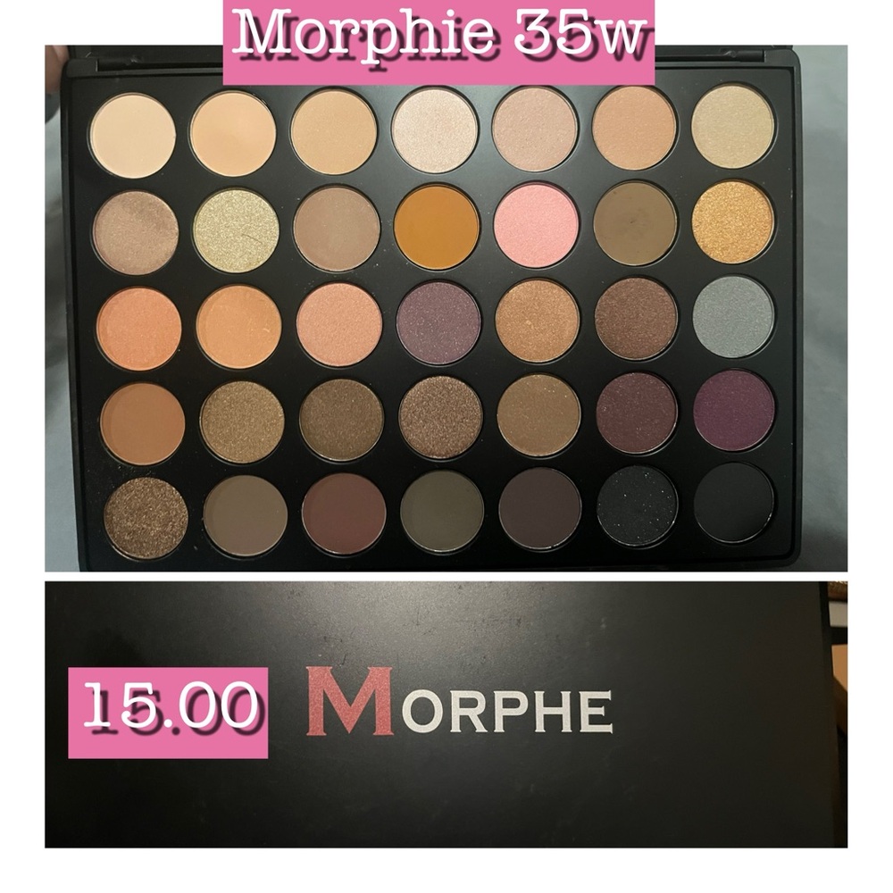 Morphe 35W Eyeshadow Palette - Multi-Color